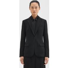 Men Blazers on sale Theory Admiral Crepe One-Button Staple Blazer BLK