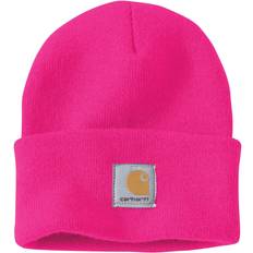 Pink - Women Beanies Carhartt Knit Cuffed Beanie, A18