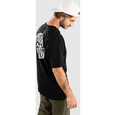 Bekleidung Vans Warped Checkerboard Log T-Shirt black