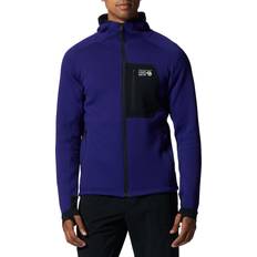 Mountain Hardwear Power Grid Full Zip Negro - Blue/Black