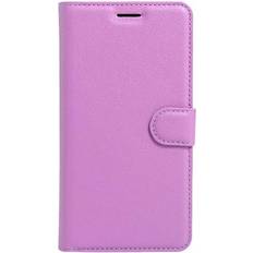 Flipcover iphone 7 MAULUND Apple iPhone SE 2022/2020/8/7 Litchi FlipCover m. Kortholder Lilla