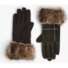 Barbour Women Gloves & Mittens Barbour Women's Ridley Tartan Gloves Brown