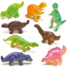 Baker Ross Baker Ross EF835 Stretchiga dinosaurier paket med 12