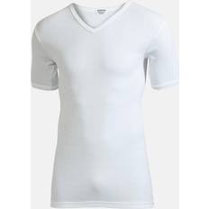 "Classic" t-shirt v-hals 100% bomuld hvid
