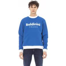 Baldinini Trend Blue Cotton Sweater