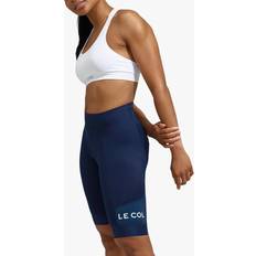 Le Col Sport Waist Shorts, Navy/White