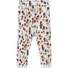 9-12M Pantaloni Name It Wang Wool Needle Legging - White