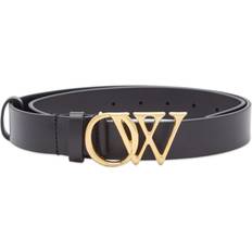 Off-White Women Accessories Off-White Women's Initials Belt Black Black