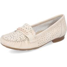 Rieker Femme Chaussures basses Rieker 6.5 Adults' 40068-60 Perle Womens Moccasin Shoes