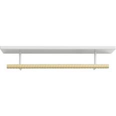 Asplund Belle White Hat Shelf 120x17cm