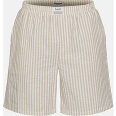 Resteröds Bukser & Shorts Resteröds "Seersucker" shorts økologisk bomuld multifarvet