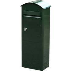 Gröna Brevlådor & Stolpar Safepost Postlåda Premium 70 Combi Grön