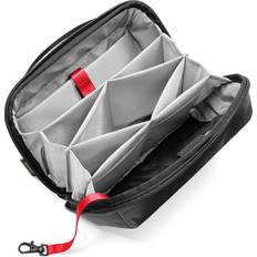 electronic organizer accessory, for MacBook. charger, cables, power bank, hard drive, travel cords, waterproof storage bag with removable slots for USB adapter