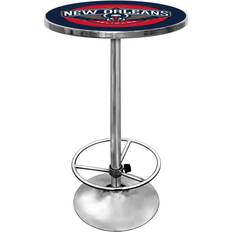 Blue Bar Tables ‎Trademark Global New Orleans Pelicans NBA Pub Bar Table