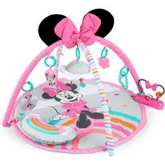 Bright Starts Jouets Bright Starts DISNEY BABY Tapis d'éveil Minnie My Best Friend, Musique et Lumières, Arche de jeu avec 6 jouets Rose