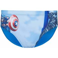 Marvel Ropa de niños Marvel Avengers Jungen Badehose Slip ET1753-blue blau