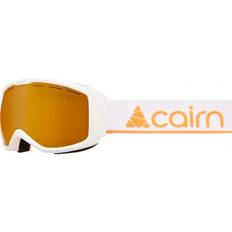 Junior Skibriller Cairn Funk OTG Photochromic, skibriller, junior, mat hvid/orange
