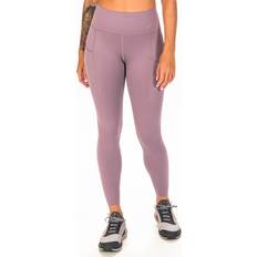 Nike Womens Dri FIT Go Mid Leggings Purple