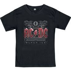 T-shirt til børn Baby- & børnetøj Metal-Kids Black Ice drenge og piger sort