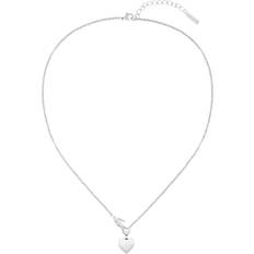 Lacoste Kettingen Lacoste Crocodile Necklace - Silver