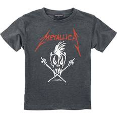 Kinderkleding Metallica T-shirt - Antraciet Gemêleerd