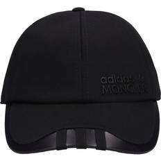 Moncler Accessoires Moncler Moncler X Adidas Cotton Baseball Cap Schwarz 01