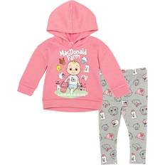 CoComelon Toddler JJ Fleece Pullover Hoodie & Pants Outfit Set - Macdonald Farm