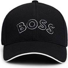 BOSS Stretch Pique Cap - Black