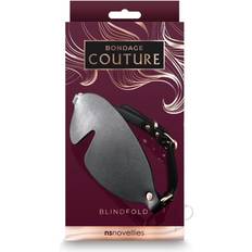 NS Novelties Bondage Couture Blindfold Black in stock