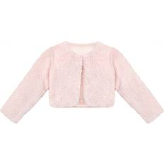 Fur Children's Clothing Lilax Lilax Girls Cozy Faux Fur Bolero Jacket Shrug 2T Pink