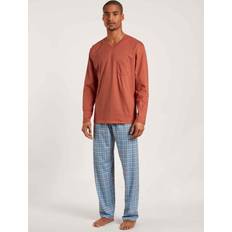 Brune - Herre Pysjamaser Calida Relax Imprint Pyjama, lang Herren