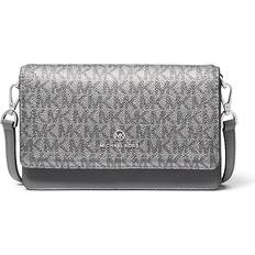 Michael kors phone crossbody Michael Kors Jet Set Charm Small Phone Crossbody Dark Silver