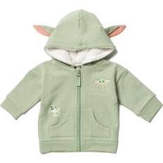 Star Wars Star Wars The Child Newborn Baby Boys Fleece Zip Up Cosplay Hoodie Newborn to Toddler