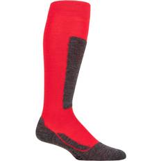 Laine Chaussettes Falke Active Ski Kniestrümpfe Kinder fire 39-42 Rot 39-42