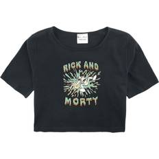 Rick and Morty Kids Splash T-Shirt black