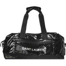 Saint Laurent Herren Taschen Saint Laurent Reisetasche Aus Nylonripstop Mit Logo Schwarz 01