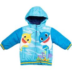 18-24M Outerwear Pinkfong Infant Shark Zip Up Puffer Jacket - Blue