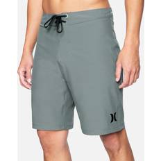 Swimwear Hurley Hurley Men's One and Only Phantom Solid 20" Board Short, Smoke Grey