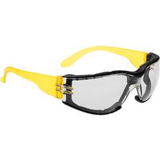 Vaskbar Øjenværn Portwest PS32 Wrap Around Plus sikkerhedsbrille-Klar-One