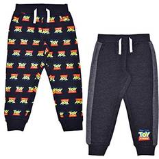 Disney Black Pants Disney Boy's Toy Story Print Jogger Pants Set - Black