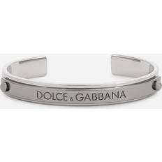 Herre - Palladium Armbånd Dolce & Gabbana Rigid bracelet with logo