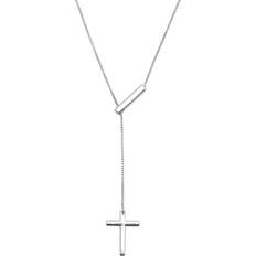 Anchors Necklaces Silpada Silpada 'Crossed Off' Lariat Charm Necklace in Sterling Silver