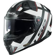 LS2 Vector II Carbon Strong Helmet - White