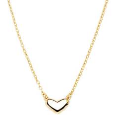 Drakenberg Sjölin Guldpläterad Halsband Drakenberg Sjölin Loving heart single halsband guld