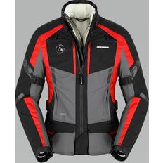 Spidi 4 Season Evo Textile Jacket - Black/Grey/Red Woman