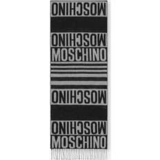 Rayon Tilbehør Moschino Wollschal Black, Einheitsgröße