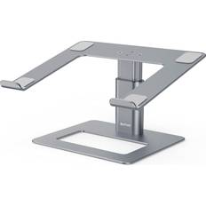 Laptop Stand, Height adjustable Ventilated Laptop Holder, Notebook Stand Compatible with 10-17'' MacBook Pro/Air, Dell, Lenovo, Samsung, Acer, HUAWEI MateBook