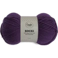 Adlibris Socki Garn Ensfarget Ullmiks 100 g Adlibris