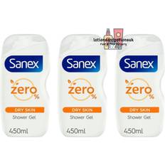 Sanex zero dry skin shower gel 450ml