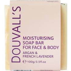 Organic Bar Soaps Douvalls Organic Argan & French Lavender Soap 100g